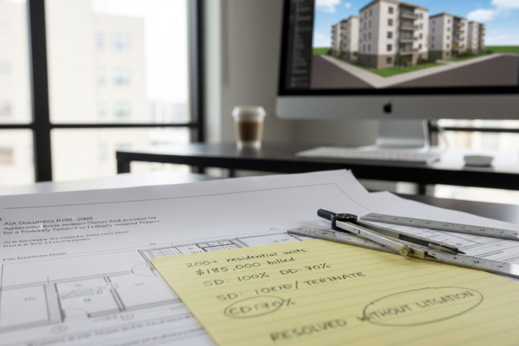 Architect-Collects-Fees