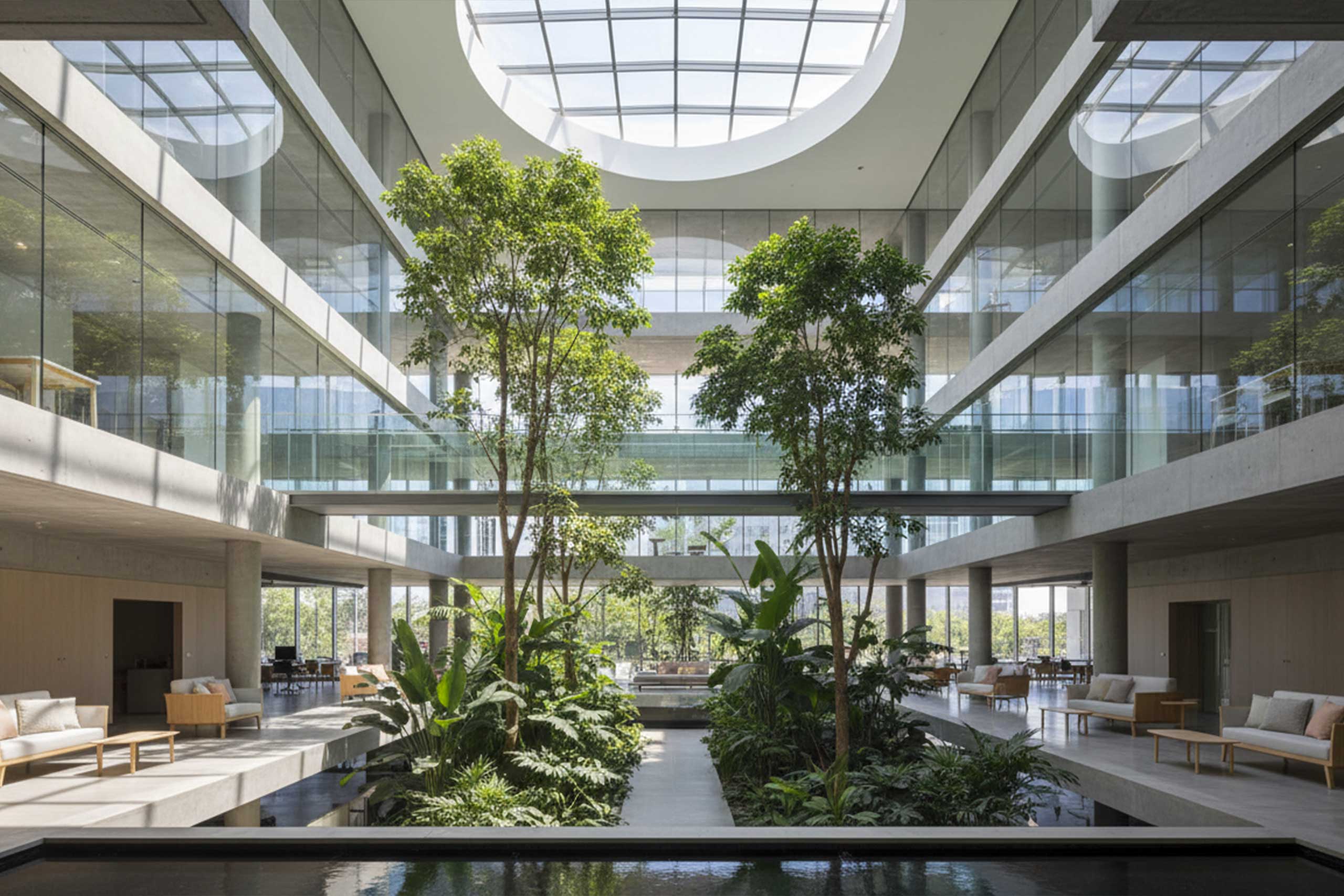 Atrium Project Architect Contract for 22,000 sq ft Penthouse Office and Atrium Project ...