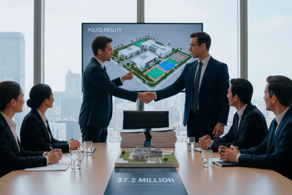 Firm-Negotiates-Agreement-for-$7.2M-Police-Facility